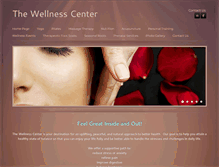 Tablet Screenshot of burkewellnesscenter.com